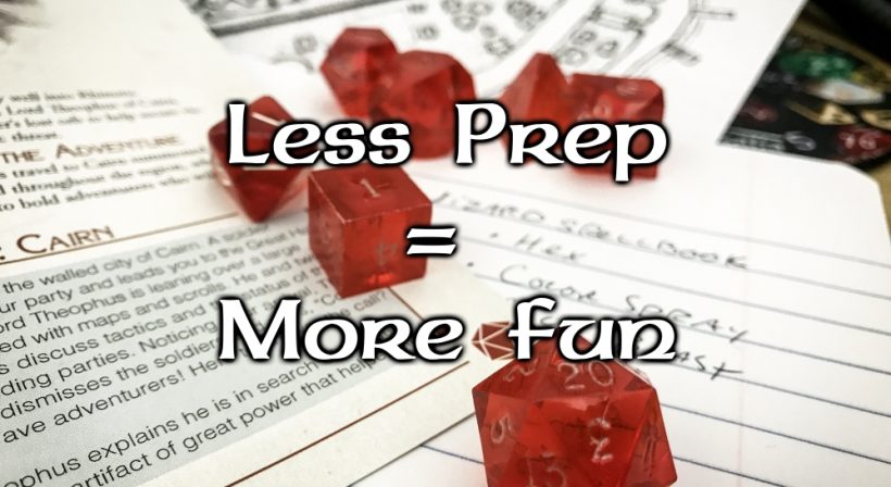 less-prep